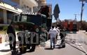Πύργος: Φορτηγό άρπαξε φωτιά στη Ρήγα Φεραίου