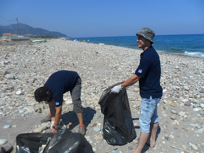 Καθαρισμός παραλίας Λεπροκομείου - Φωτογραφία 3