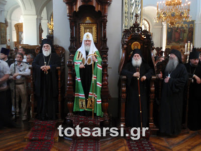 Άγιο Όρος - Η επίσκεψη του Ρώσου Πατριάρχη - Φωτογραφία 4