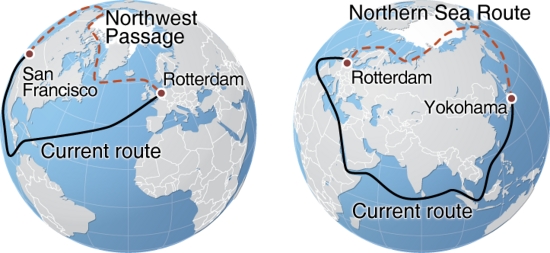 Ανοίγει και πάλι το Βόρειο πέρασμα [Northern Sea Route] - Φωτογραφία 1