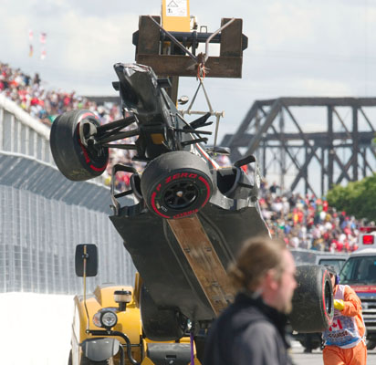 F1: Γερανοφόρο σκότωσε κριτή (ΔΕΙΤΕ ΒΙΝΤΕΟ ΚΑΙ ΦΩΤΟ) - Φωτογραφία 2