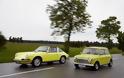 Το κλασικό Mini συγχαίρει την Porsche 911 για τα 50ά της γενέθλια (+photo gallery)
