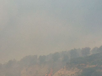 Σκηνικό τρόμου στο Ηράκλειο - Με εγκαύματα ένας πυροσβέστης - Οι φλόγες απειλούν εργοστάσιο, επιχειρήσεις και σπίτια! - Φωτογραφία 2