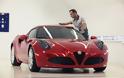 Τελειότητα made in Italy για τη νέα Alfa Romeo 4C