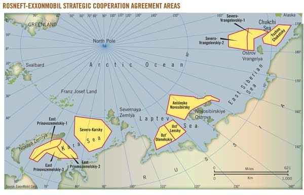 Συμφωνία συνεργασίας Rosneft – Exxonmobil για κοινή έρευνα στην Αρκτική - Φωτογραφία 1