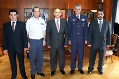 Συνάντηση Α/ΓΕΑ με Αντιπροσωπεία Αξιωματικών της ΠΑ του Κατάρ στο ΓΕΑ