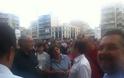 O Νίκος Νικολόπουλος στην συγκέντρωση διαμαρτυρίας εργαζομένων ΕΡΤ - ΕΡΑ Πάτρας‏ - Φωτογραφία 4