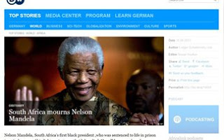 Γκάφα «ολκής» από DW: Πέθανε τον Νέλσον Μαντέλα! - Φωτογραφία 1