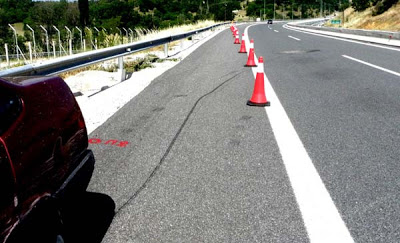 Κωσταράζι - Τροχαίο ατύχημα στην Εγνατία Οδό στην περιοχή Κουρτσί - Φωτογραφία 3