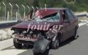 Κωσταράζι - Τροχαίο ατύχημα στην Εγνατία Οδό στην περιοχή Κουρτσί