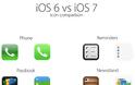 iOS 6 έναντι 7 iOS User Interface Σύγκριση - Φωτογραφία 3