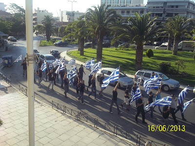 Πυκνώνουν οι πορείες της Χρυσής Αυγής στην Κρήτη - Φωτογραφία 2