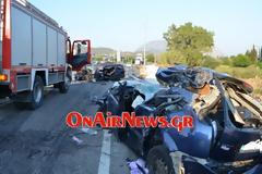 Δύο μωρά ανάμεσα στους τραυματίες σοβαρού τροχαίου έξω από το Mεσολόγγι! - Δείτε φωτο