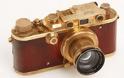 Φωτογραφική μηχανή από χρυσό και δέρμα πωλήθηκε για 683.000 δολάρια!