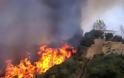 Μεγάλη πυρκαγιά στη Μεσαρά - Απειλούνται σπίτια