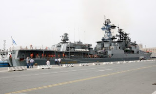 Ανεφοδιασμός ρωσικών πολεμικών σκαφών στη Λεμεσό - Φωτογραφία 1