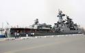 Ανεφοδιασμός ρωσικών πολεμικών σκαφών στη Λεμεσό