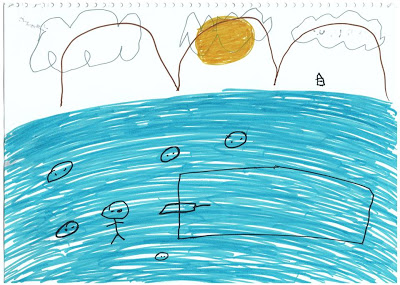 Aνατριχίλα από την ζωγραφιά παιδιού προσφύγων που βυθίστηκε το σκάφος τους στη Λέσβο - Φωτογραφία 3