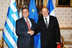 Δήλωση Υπουργού Εθνικής Άμυνας κ. Πάνου Παναγιωτόπουλου μετά τη συνάντησή του με τον Γάλλο Υπουργό Άμυνας κ. Ζαν Υβ Λε Ντριάν στο Παρίσι