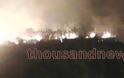 ΣΥΜΒΑΙΝΕΙ ΤΩΡΑ: Μεγάλη φωτιά καίει κοντά σε νυχτερινά κέντρα στη Θεσσαλονίκη [Video & Photo]