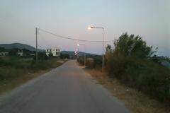 Ολοκληρώθηκε ο ηλεκτροφωτισμός της εισόδου της Πλαγιάς