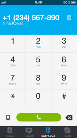 Skype for iPhone: update v4.9 AppStore - Φωτογραφία 4