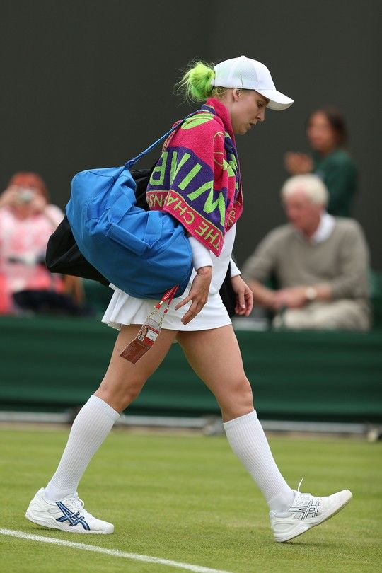 Wimbledon Fashion: τα κίτρινα και πράσινα μαλλιά της Bethanie Mattek-Sands - Φωτογραφία 2