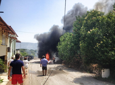 Ι.Χ προκάλεσε πυρκαγιά σε δασική έκταση στο Ξηρόμερο - Φωτογραφία 2