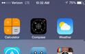 Ios 7 :Ένα bug σας επιτρέπει να τοποθετήσετε τις εφαρμογές μέσα στο Περίπτερο