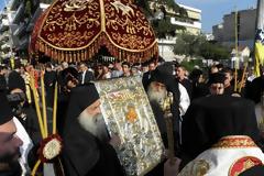 3322 - Η Δράμα υποδέχθηκε την Ιερά Εικόνα της Θεοτόκου Άξιον Εστιν (αποκλειστικές φωτογραφίες - video)