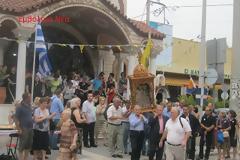Δείτε εικόνες και βίντεο από την περιφορά της εικόνος των Αγίων Πάντων στην Ξηροκρήνη Θεσσαλονίκης