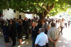 Πάτρα: Θλίψη στην κηδεία του Xρήστου Λιακόπουλου - Δείτε φωτο