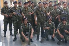 Ο ΛΟΧΟΣ ΕΘΝΟΦΥΛΑΚΗΣ ¨ΒΡΟΝΤΟΥΣ¨ παρέλασε στις Σέρρες ενώπιον του Α/ΓΕΕΘΑ