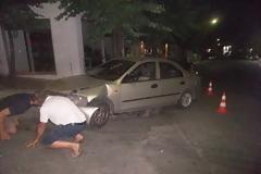Αγρίνιο: Ι.Χ καρφώθηκε σε μάντρα