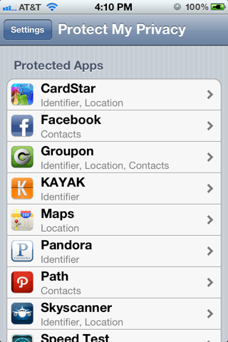 Protect My Privacy: Cydia tweak free...κρατήστε την ανωνυμία σας - Φωτογραφία 2