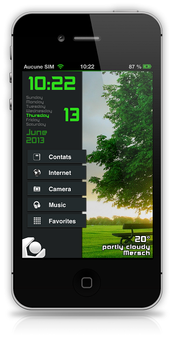 iOutside i4: Cydia themes new dreamboard - Φωτογραφία 3