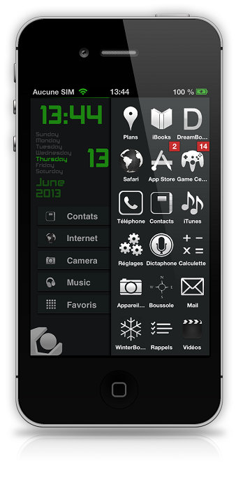 iOutside i4: Cydia themes new dreamboard - Φωτογραφία 4