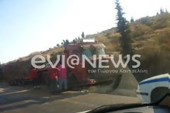 Χαλκίδα: Πάγωσαν όταν είδαν το φορτηγό να φεύγει από τον δρόμο!