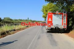 Aιτωλ/νία: Έπεσε αυτοκίνητο μέσα σε αδρευτικό κανάλι στην Κατοχή