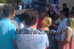 Λουκέτο και στο δημαρχείο της Λαμίας [video]