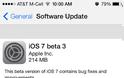 iOS 7 beta 3 είναι διαθέσιμο