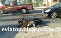 Εύβοια: Τροχαίο ατύχημα σήμερα το πρωί στη Λ. Καραμανλή πάνω από τα τρένα