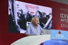 Μ. Γλέζος: Όσοι καραδοκούν να διαλυθεί ο ΣΥΡΙΖΑ θα πέσουν έξω...!!!