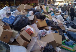 Πάτρα: Εβδομάδα κινητοποιήσεων για τις απολύσεις στους ΟΤΑ - 1500 τόνοι σκουπιδιών στην πόλη - Φωτογραφία 1