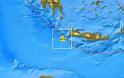 Δύο σεισμοί την νύχτα στην νοτιοδυτική Κρήτη