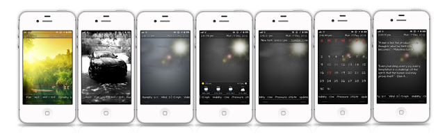Multitouch Scrolling Lockscreen iPhone 5: Cydia themes new - Φωτογραφία 1