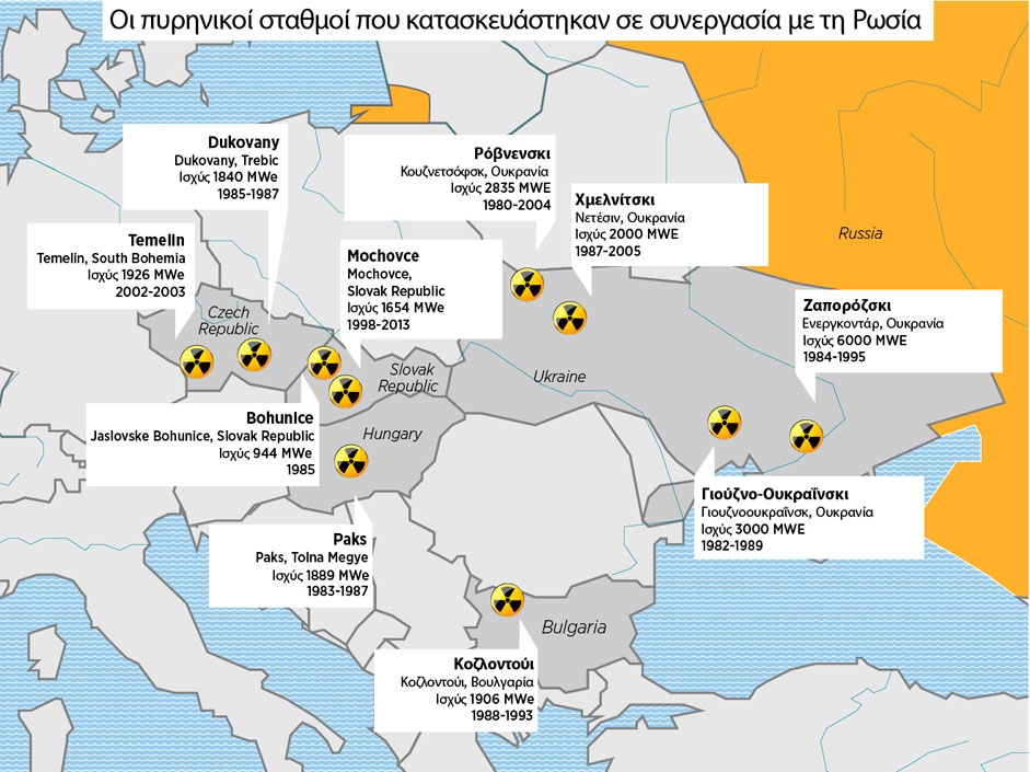 Ρωσικοί σταθμοί ατομικής ενέργειας για την Ευρώπη - Φωτογραφία 2