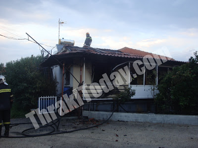 Στις φλόγες μονοκατοικία στον Ν. Ζυγό Ξάνθης - Φωτογραφία 3