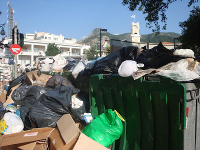 Πνίγηκε από τα σκουπίδια η Ξάνθη! Βρώμα και δυσωδία [video] - Φωτογραφία 5