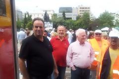Πορεία δημοτικών αστυνομικών και δημάρχων